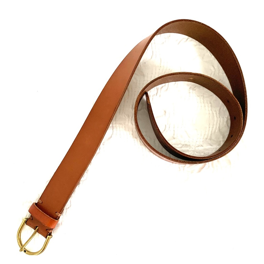 Saddle brown belt